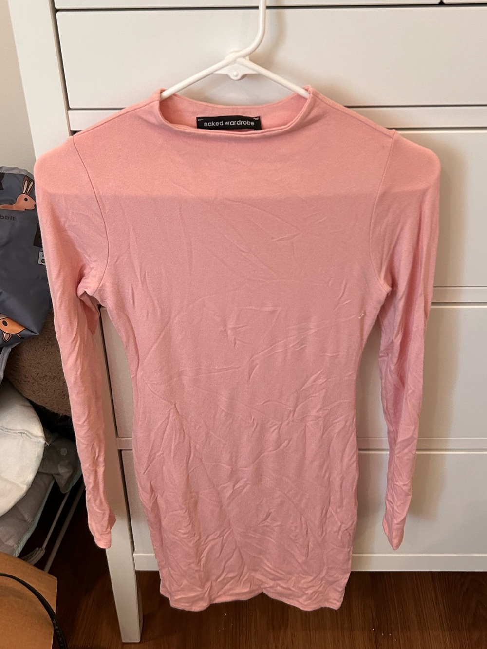 Naked Wardrobe Long sleeve Bodycon